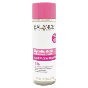 Balance Active Formula Glycolic Acid Exfoliating Toner 5% (200ml)